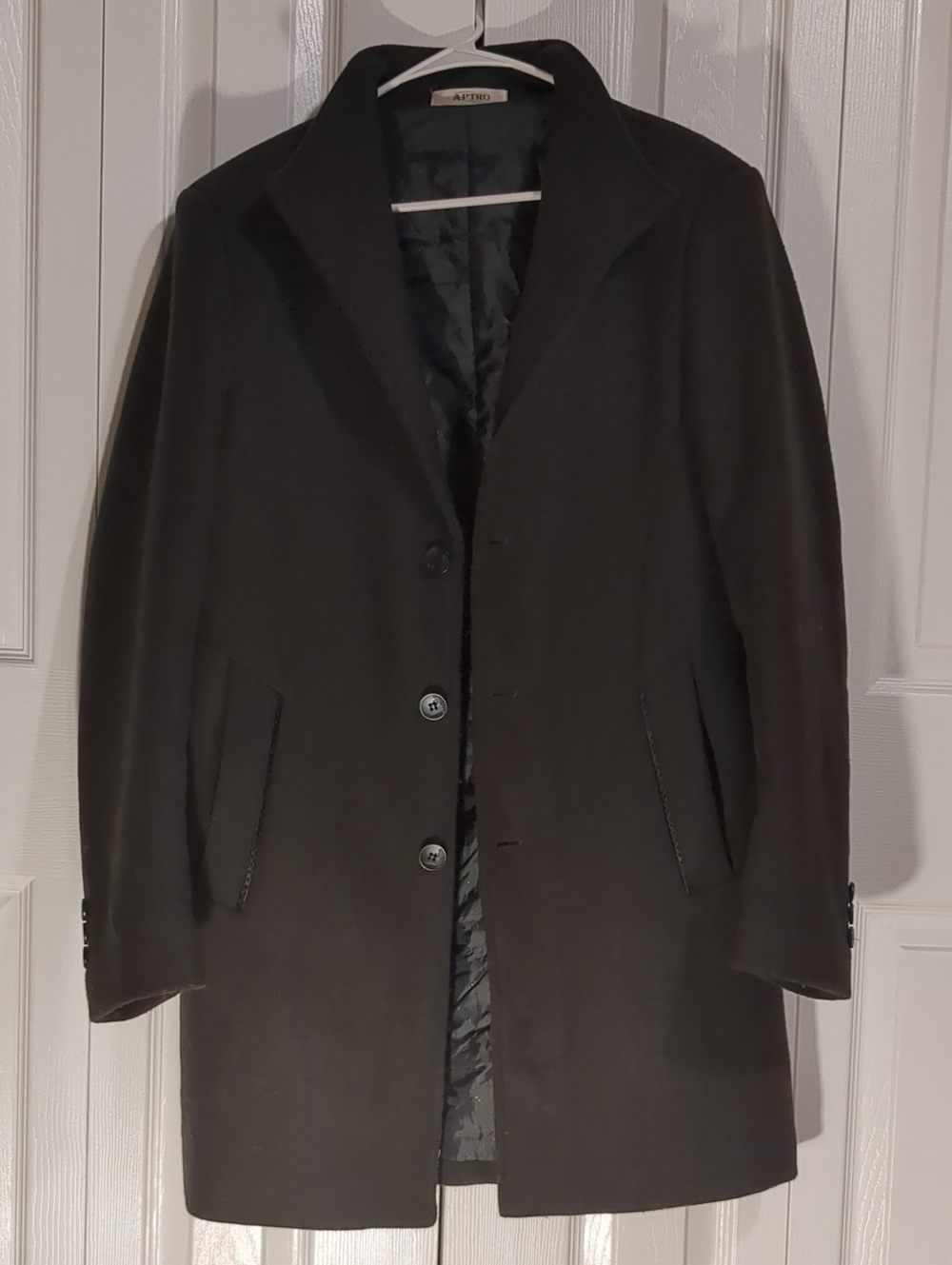 Wool Pea Coat Men's Size S